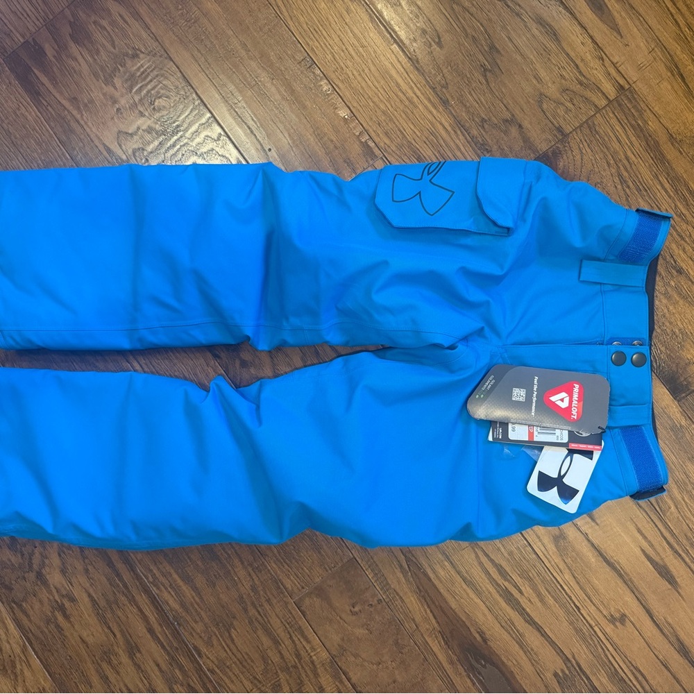 Under Armour Youth XS Vibrant Blue Cargo Snow Pants
